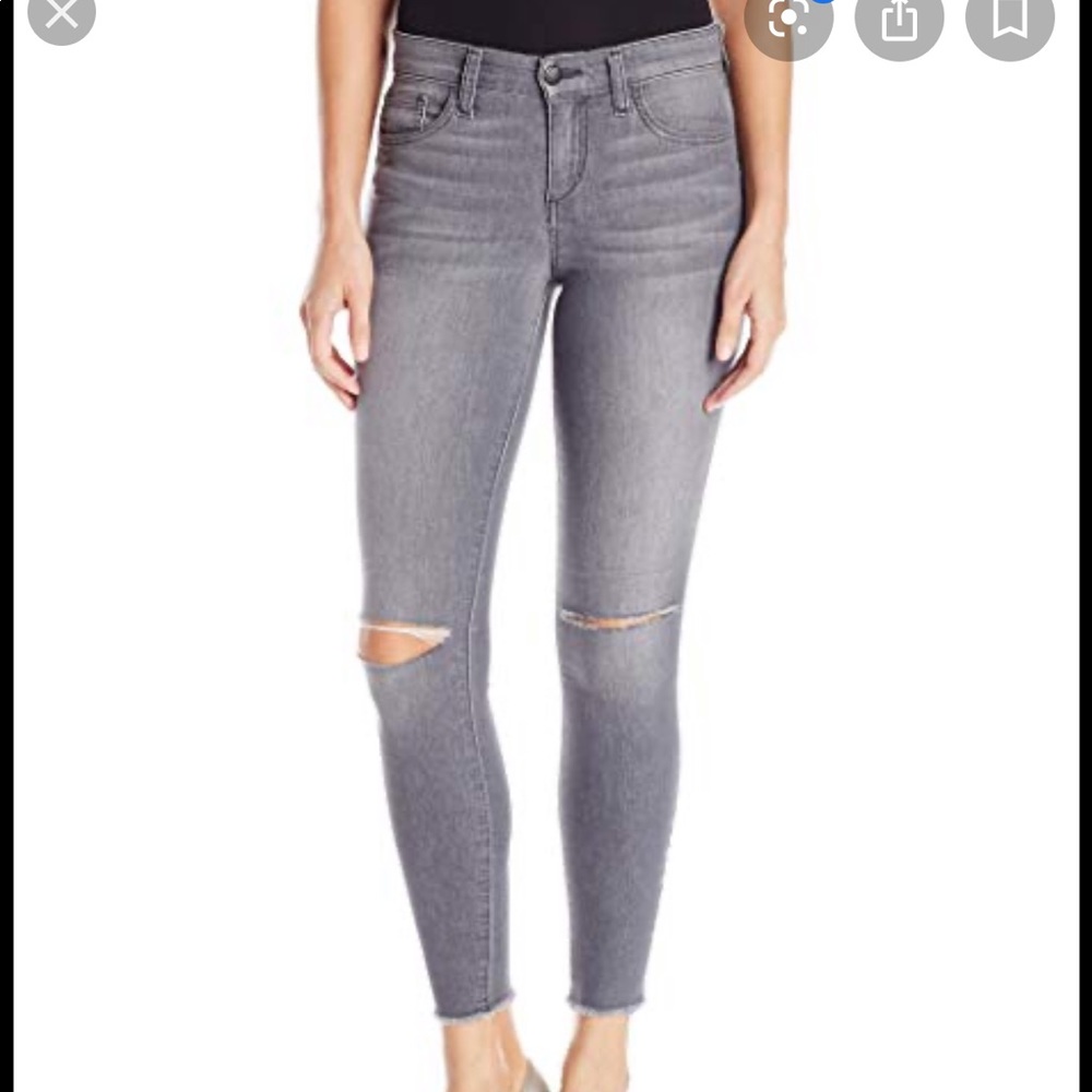 Joe’s Jeans | grey distressed skinny jeans